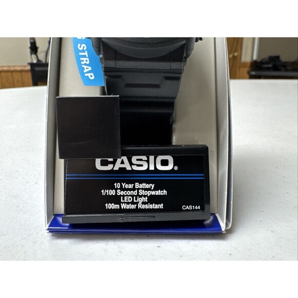 Casio AE1500WHX1KC Chronograph Black Resin Band 5 Alarms Illuminator 10yr Bat main image 5